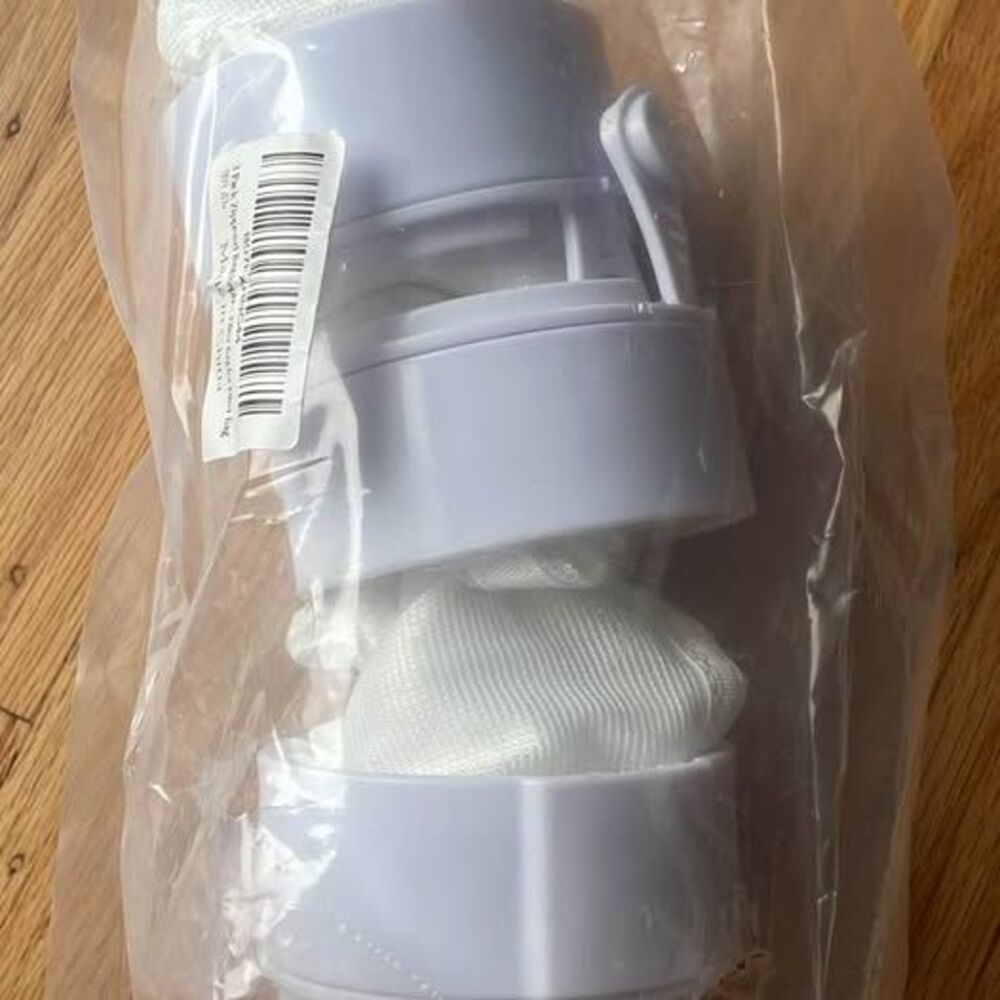3-pack of zippered pool cleaner filter bag replacements